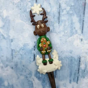Cucharilla Artesanal Reno Navideño