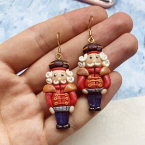 Pendientes navideños – Cascanueces