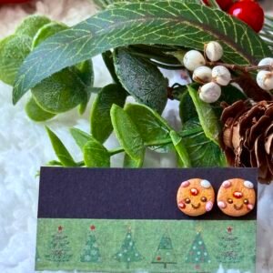 Pendientes galletas navideñas