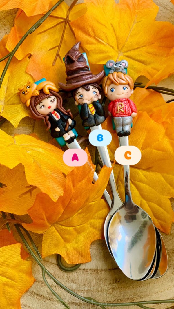 Cucharillas mágicas otoñales – Harry, Hermione y Ron