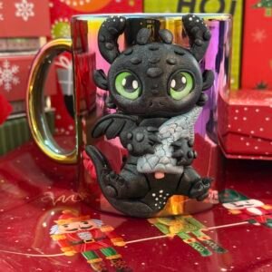 Taza artesanal Dragón