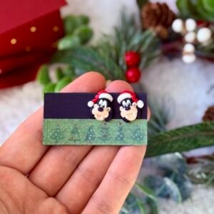 Pendientes de Goofy Navideño