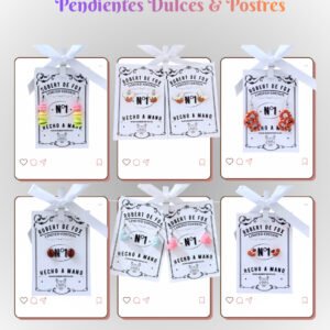 Pendientes Dulces y Postres