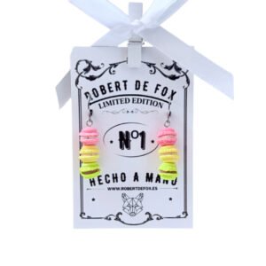 Pendientes de Macaron - Dulces, Coloridos