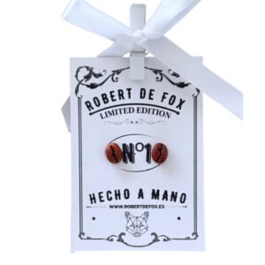 Pendientes de Granos de Café – Hechos a Mano, Ligeros y Antialérgicos