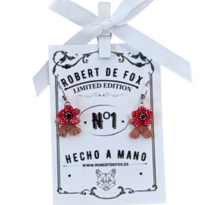 Pendientes Geek Chic - Mini Demogorgon Colgante