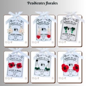 Pendientes Florales