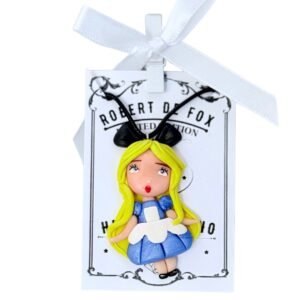 Collar muñequita estilo Alicia – hecho a mano