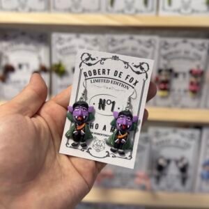 Pendientes Conde Drácula estilo Muppet