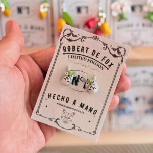 Pendientes Totoro - botón