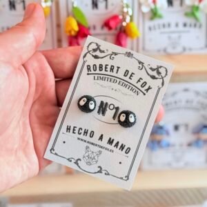 Pendientes Susuwatari - botón