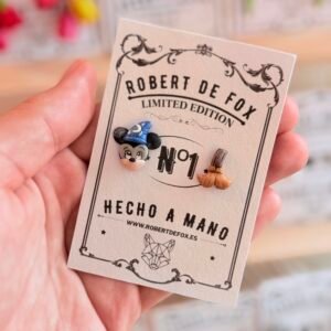 Pendientes Mickey Hechicero - botón