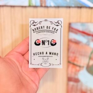 Pendientes No-Face (El Viaje de Chihiro) – estilo kawaii hecho a mano