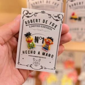 Pendientes Epi y Blas - botón