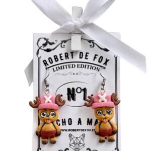 Pendientes Tony Tony Chopper – Kawaii Anime Hechos a Mano