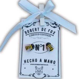Pendientes de abeja - botón