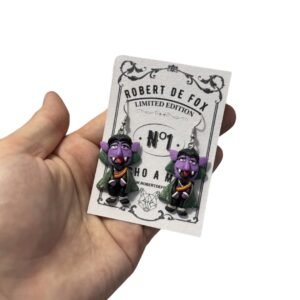Pendientes Conde Drácula estilo Muppet