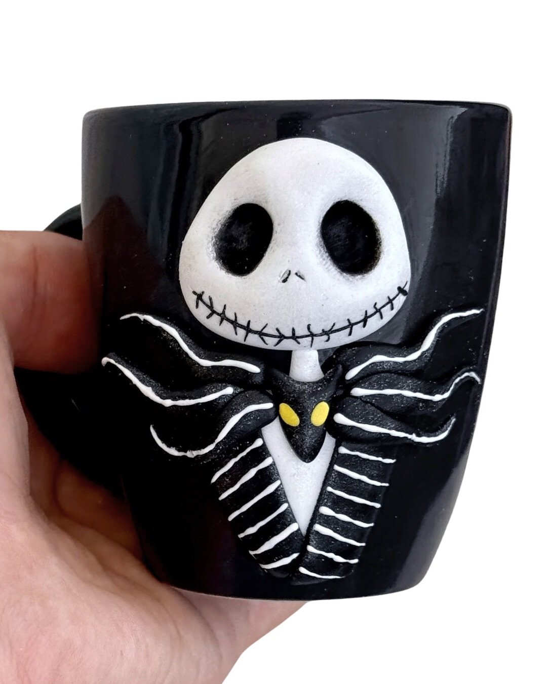 Taza artesanal Jack Skellington