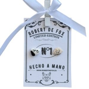 Pendientes Snoopy y Charlie Brown