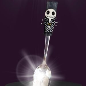 Cucharita artesanal de Jack Skellington