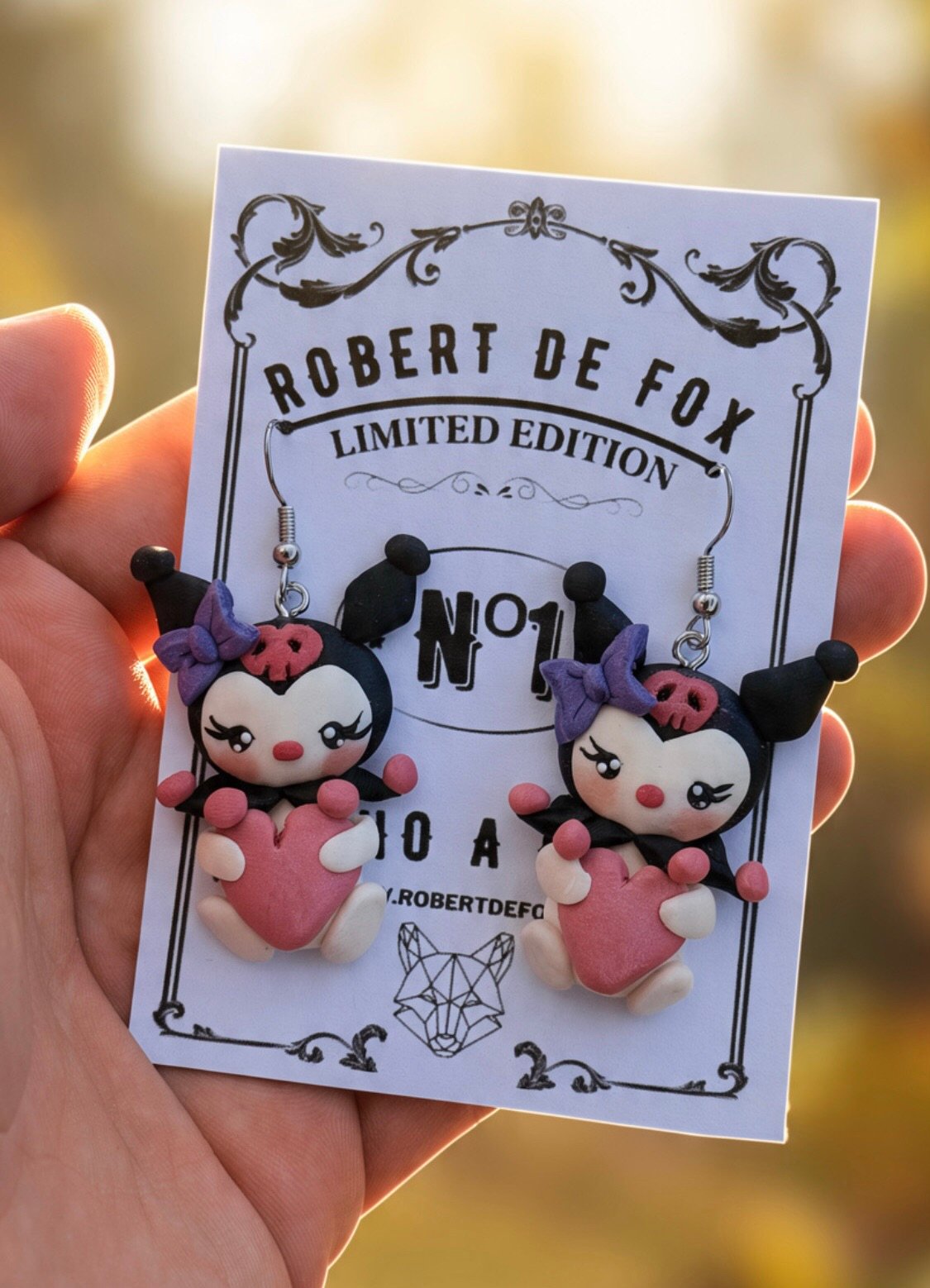 Pendientes de Kuromi