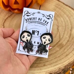 Pendientes Scream Ghostface – Edición Halloween
