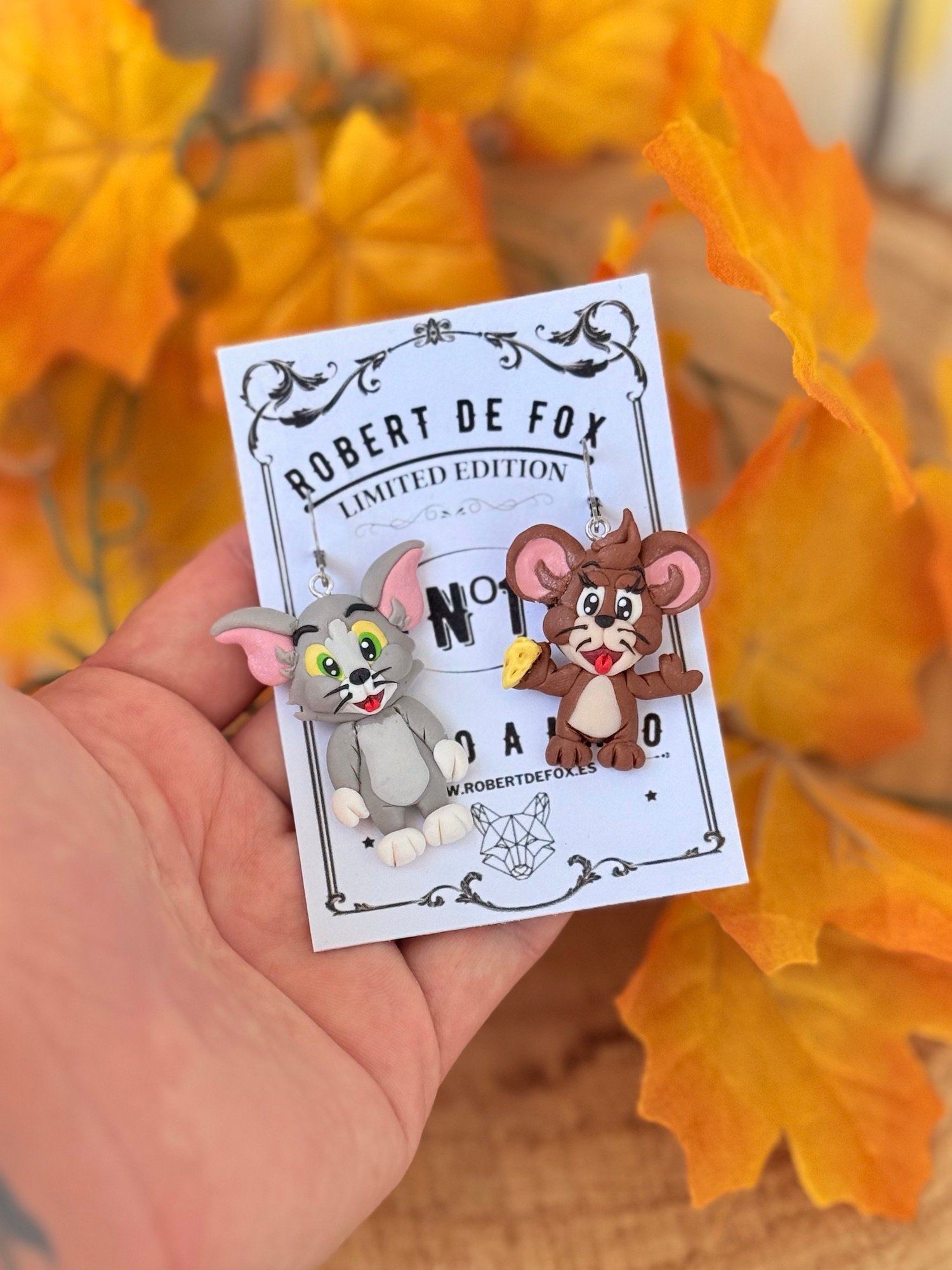 Pendientes - Tom y Jerry