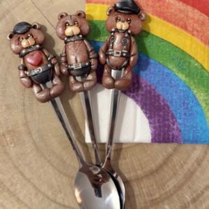 Cucharitas The Clay Daddy – Teddy, Leo y Max