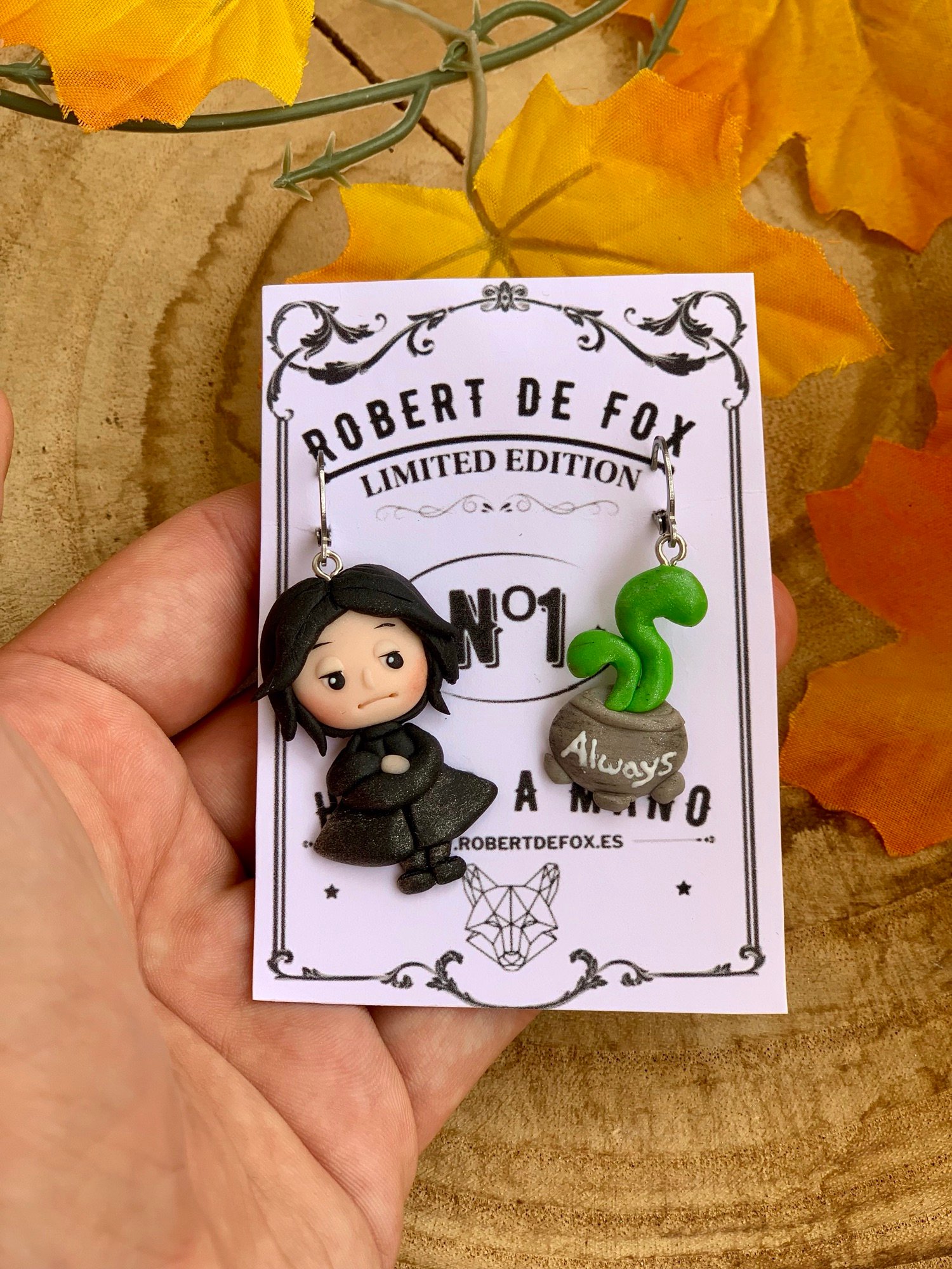 Pendientes Harry Potter – Snape “Always”