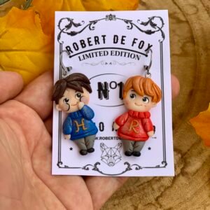 Pendientes Harry Potter – Harry y Ron