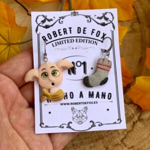 Pendientes Harry Potter – Dobby y el Calcetín